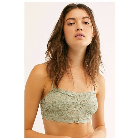 Free People Other - Free People Reese Bralette Sage Bud Small